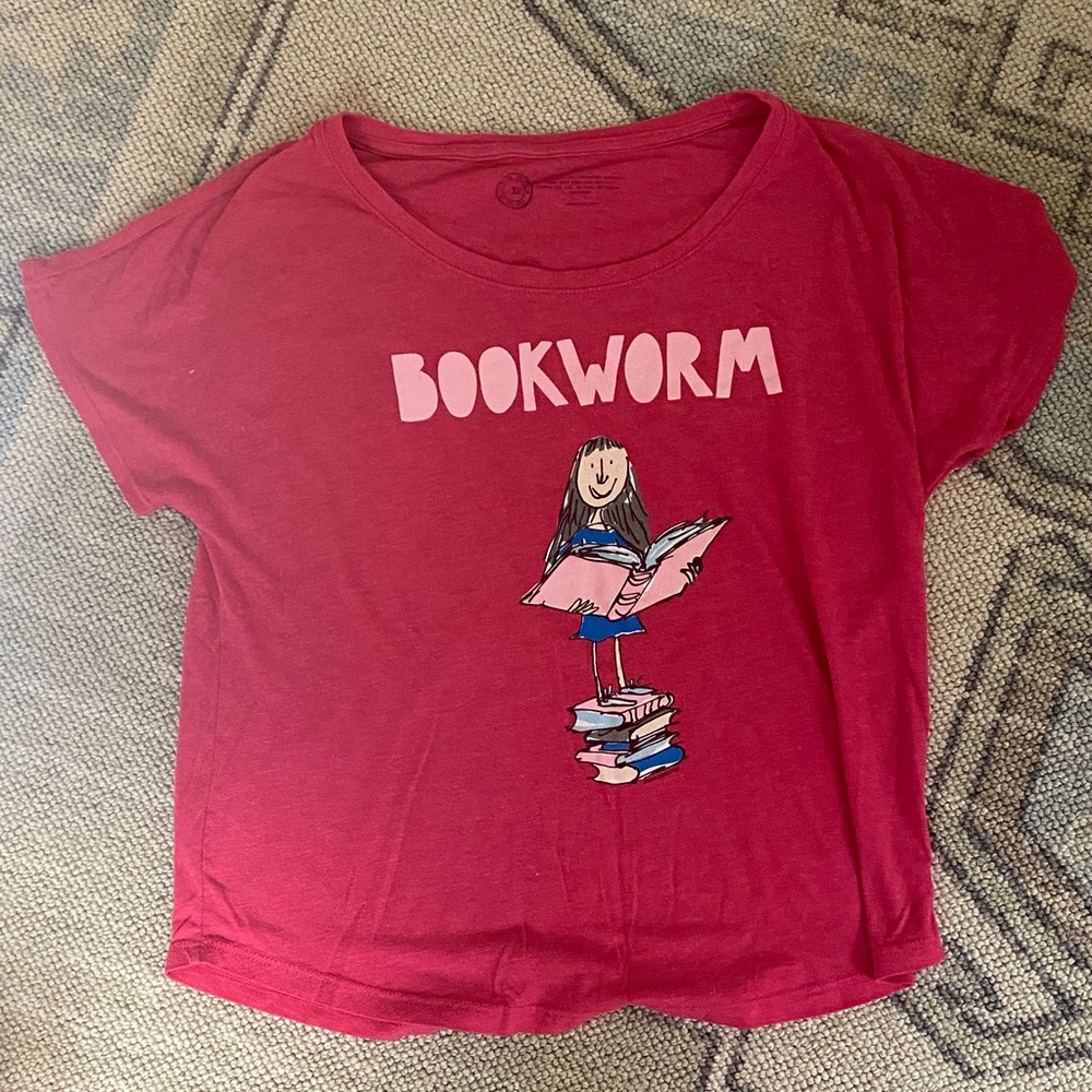 Out of Print - Matilda Bookworm tee
